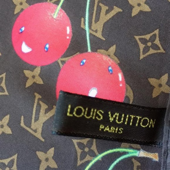 LOUIS VUITTON x MURAKAMI Monogram Cherries (Cerises) Umbrella - Picture 8 of 12
